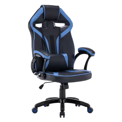 SKARVI Gaming-Stuhl - blau