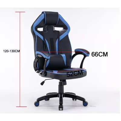 SKARVI Gaming-Stuhl - blau