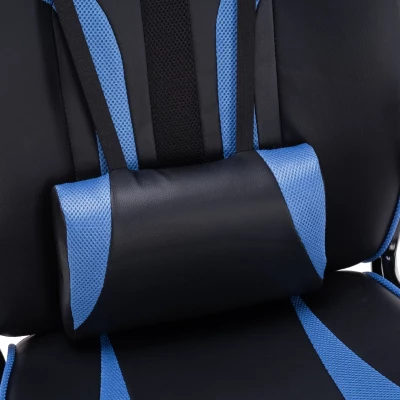 SKARVI Gaming-Stuhl - blau