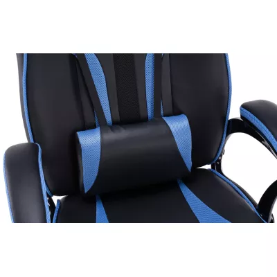SKARVI Gaming-Stuhl - blau