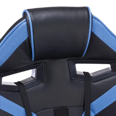 SKARVI Gaming-Stuhl - blau