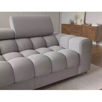 Ecksofa mit Stauraum ELIS - grau, linke Ecke