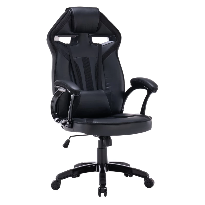 SKARVI Gaming-Stuhl – Schwarz