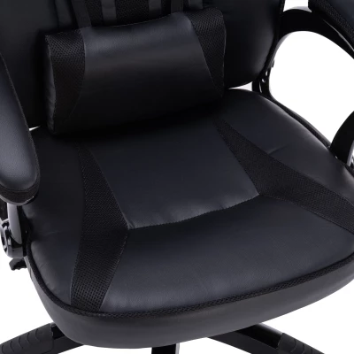 SKARVI Gaming-Stuhl – Schwarz