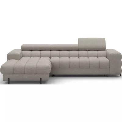 Ecksofa mit Stauraum ELIS – beige, linke Ecke