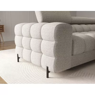 Ecksofa mit Stauraum ELIS – beige, linke Ecke
