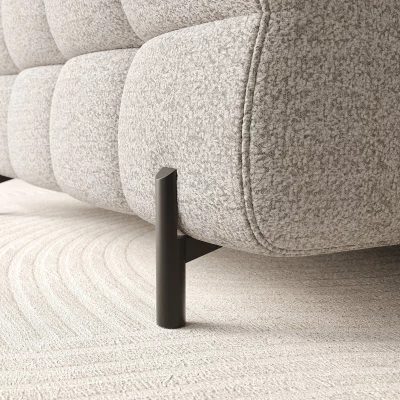 Ecksofa mit Stauraum ELIS – beige, linke Ecke