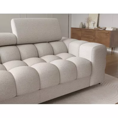 Ecksofa mit Stauraum ELIS – hellbeige, linke Ecke