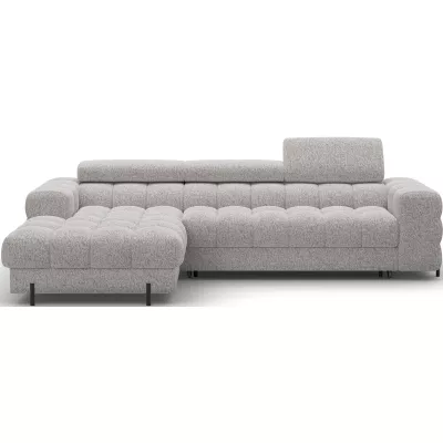 Ecksofa mit Stauraum ELIS – grau-beige, linke Ecke