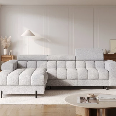 Ecksofa mit Stauraum ELIS - Esche, linke Ecke