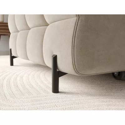 Ecksofa mit Stauraum ELIS – dunkelbeige, linke Ecke
