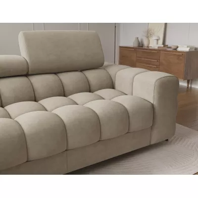 Ecksofa mit Stauraum ELIS – dunkelbeige, linke Ecke