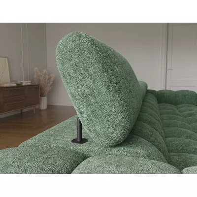 Ecksofa mit Stauraum ELIS - grün, linke Ecke