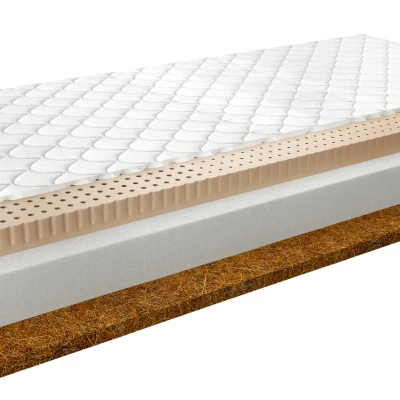 Latexmatratze mit Kokosmatte 180x200 ONDINE 3