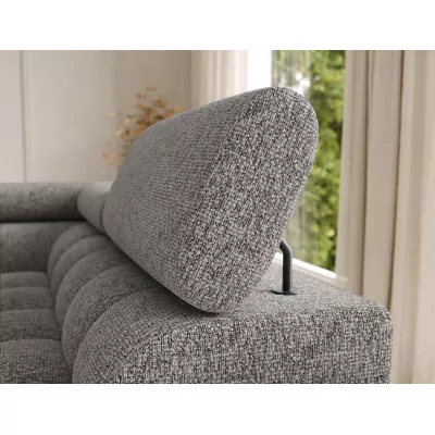 Sofagarnitur mit U-förmigem Stauraum ELISA – grau-beige, echtes Design