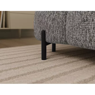 Sofagarnitur mit U-förmigem Stauraum ELISA – grau-beige, echtes Design