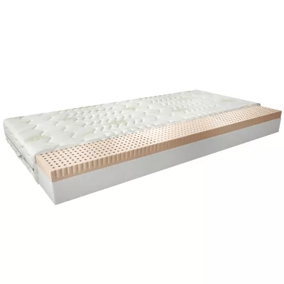 Latexmatratze mit mittlerem Härtegrad 200x200 PHILOMELA 2