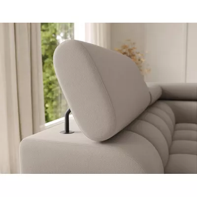 U-förmiges Sofa mit Stauraum ELISA – beige, linke Ausführung