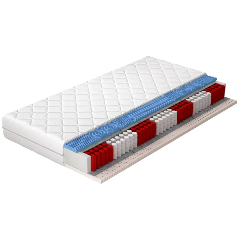 Taschenfederkernmatratze mit Latex 120x200 ROXELANA 1
