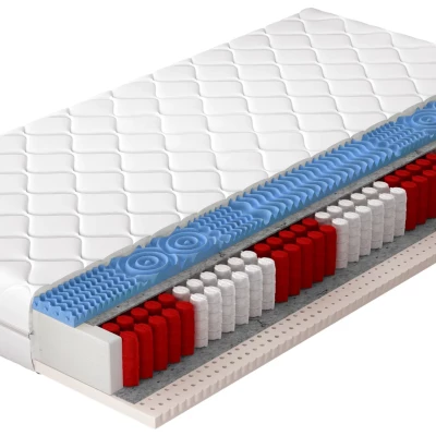 Taschenfederkernmatratze mit Latex 140x200 ROXELANA 1