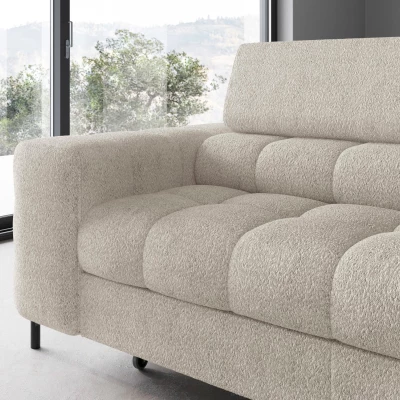 Eckschlafsofa EVADNE - beige, rechte Ecke