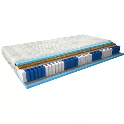 Hochtaschenmatratze mit Kokosmatte 80x200 XANTHE 2