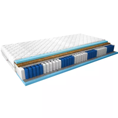 Hochtaschenmatratze mit Kokosmatte 90x200 XANTHE 3