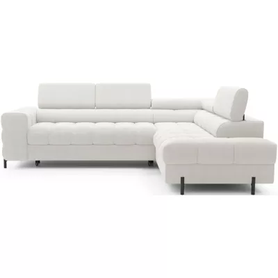 Eckschlafsofa EVADNE - weiß 1, rechte Ecke