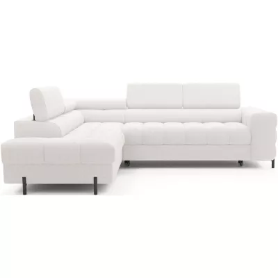 Eckschlafsofa EVADNE - weiß 2, linke Ecke