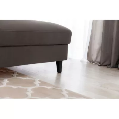 Elegantes Ecksofa SUNNIVA - braun, rechte Ecke