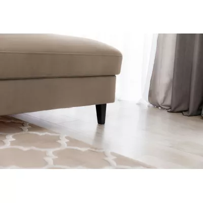Elegantes Ecksofa SUNNIVA – beige, rechte Ecke