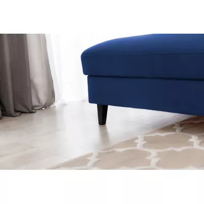 Elegantes Ecksofa SUNNIVA – blau, linke Ecke
