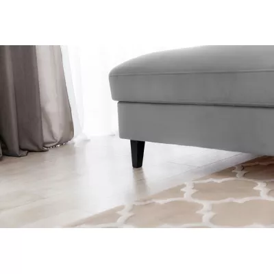 Elegantes Ecksofa SUNNIVA – grau, linke Ecke