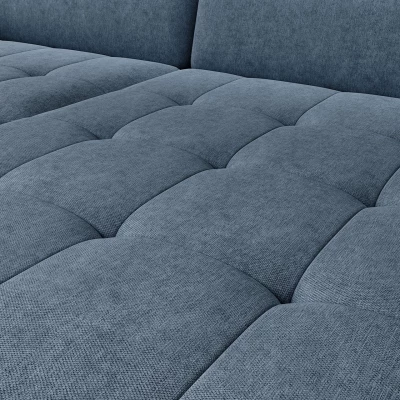 Elegantes Schlafsofa ZULEYKA – blau, rechte Ecke
