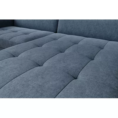 Elegantes Schlafsofa ZULEYKA – blau, rechte Ecke