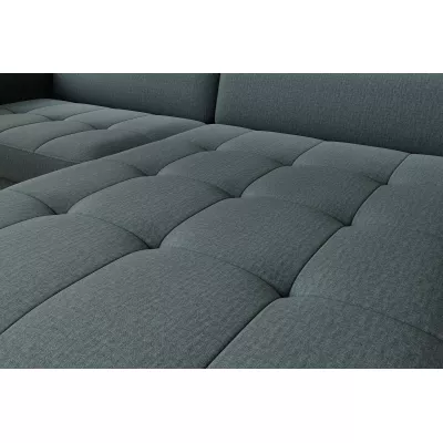 Elegantes Schlafsofa ZULEYKA – Petrol, rechte Ecke