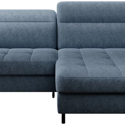 Elegantes Schlafsofa ZULEYKA – blau, rechte Ecke