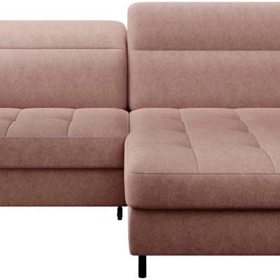 Elegantes Schlafsofa ZULEYKA – rosa, rechte Ecke