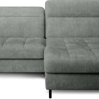 Elegantes Schlafsofa ZULEYKA – hellgrün, rechte Ecke