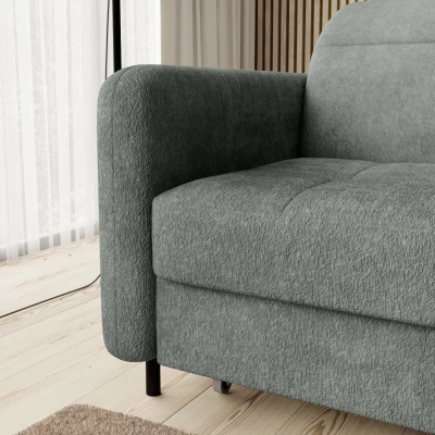 Elegantes Schlafsofa ZULEYKA – hellgrün, rechte Ecke