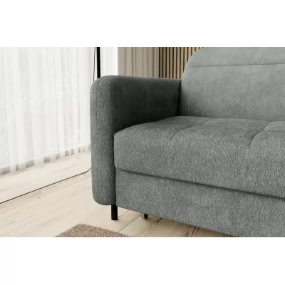 Elegantes Schlafsofa ZULEYKA – hellgrün, rechte Ecke
