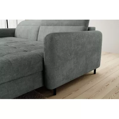 Elegantes Schlafsofa ZULEYKA – hellgrün, rechte Ecke
