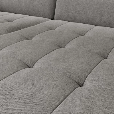 Elegantes Schlafsofa ZULEYKA - grau 2, rechte Ecke