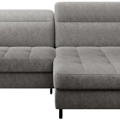 Elegantes Schlafsofa ZULEYKA - grau 2, rechte Ecke