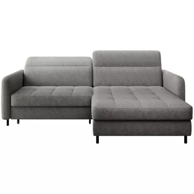 Elegantes Schlafsofa ZULEYKA - grau 2, rechte Ecke