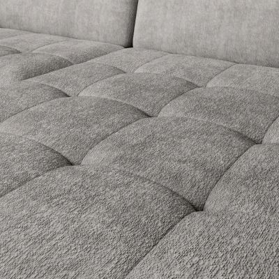 Elegantes Schlafsofa ZULEYKA - grau 3, rechte Ecke