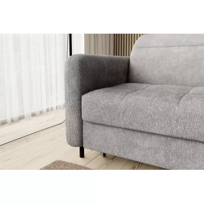 Elegantes Schlafsofa ZULEYKA - grau 3, rechte Ecke