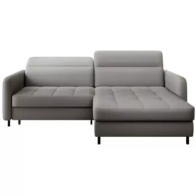 Elegantes Schlafsofa ZULEYKA - grau 1, rechte Ecke