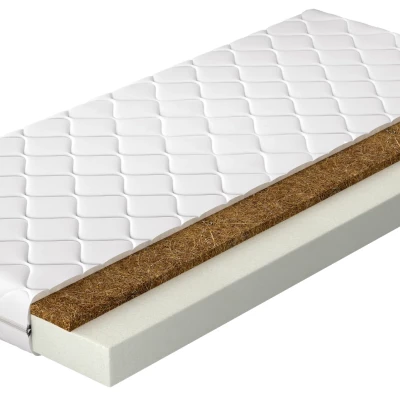 Schaumstoffmatratze mit Kokosmatte 90x200 ALECTRONA 1