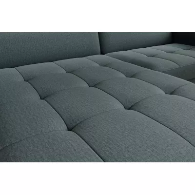 Elegantes Schlafsofa ZULEYKA – Petrol, linke Ecke